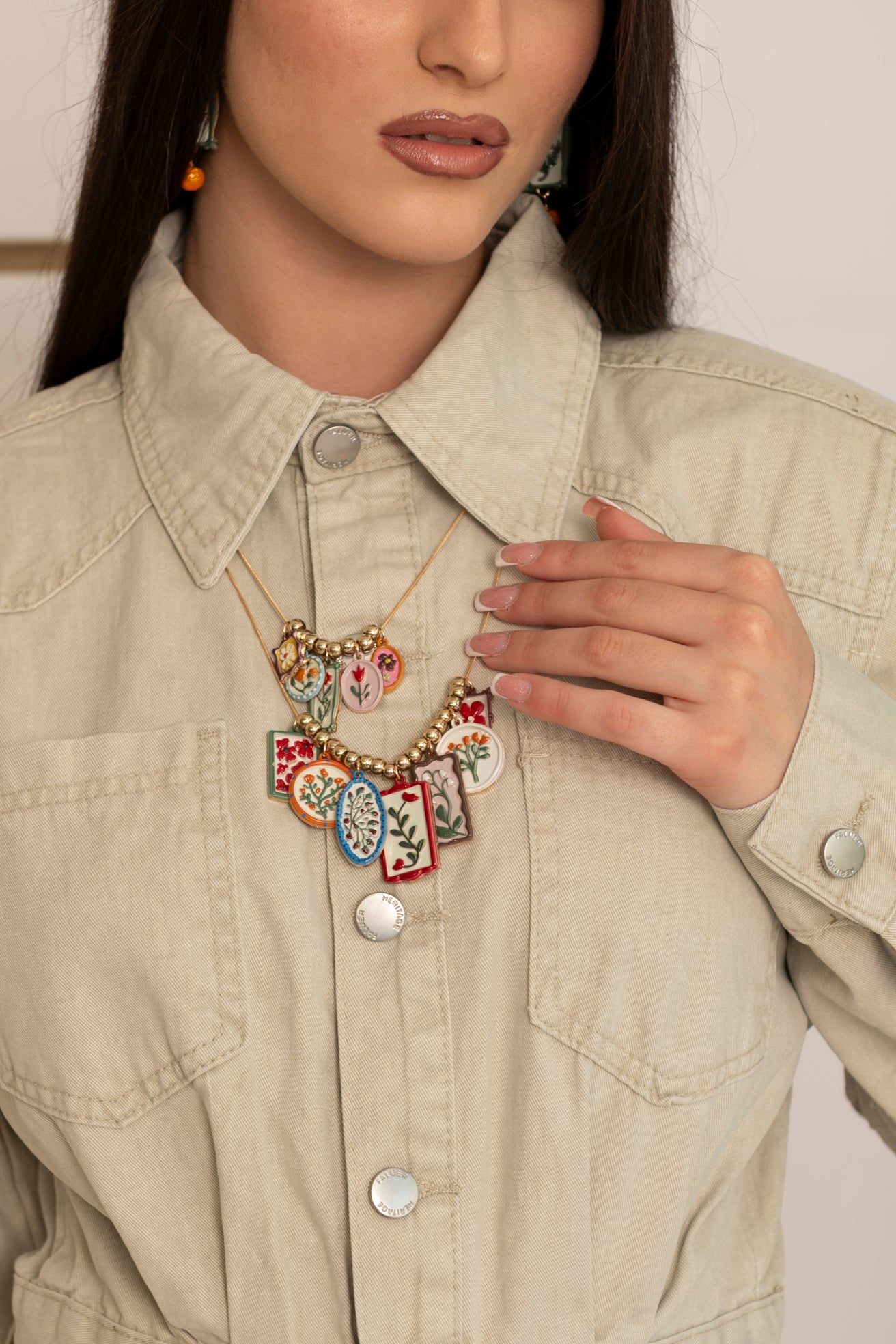 Collane ciondoli flowers