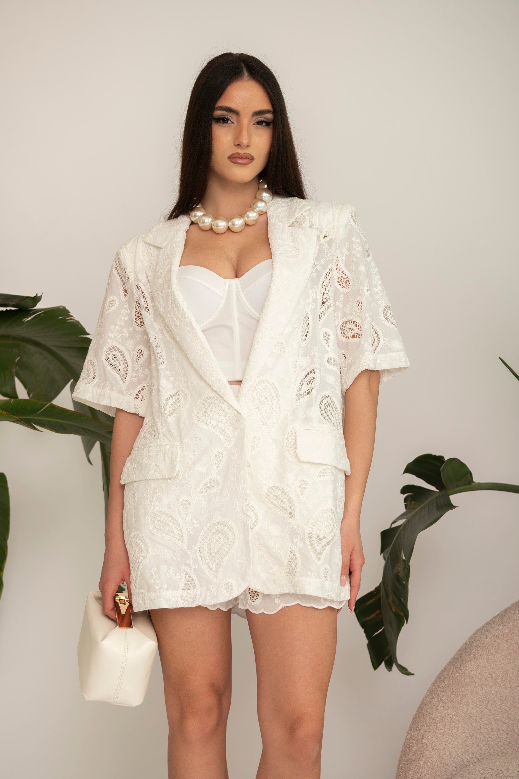 Tailleur con pantaloncino by lumina