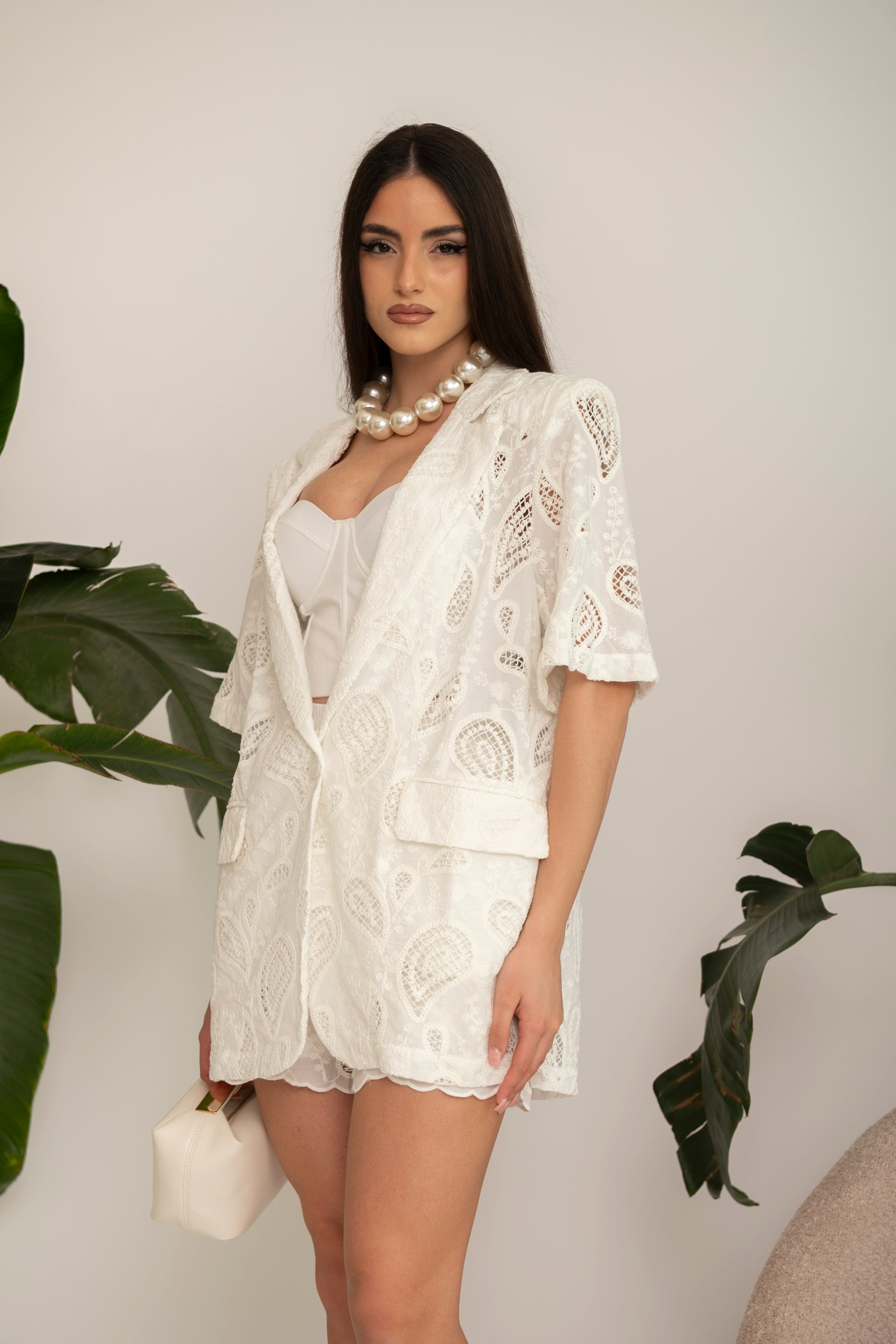 Tailleur con pantaloncino by lumina