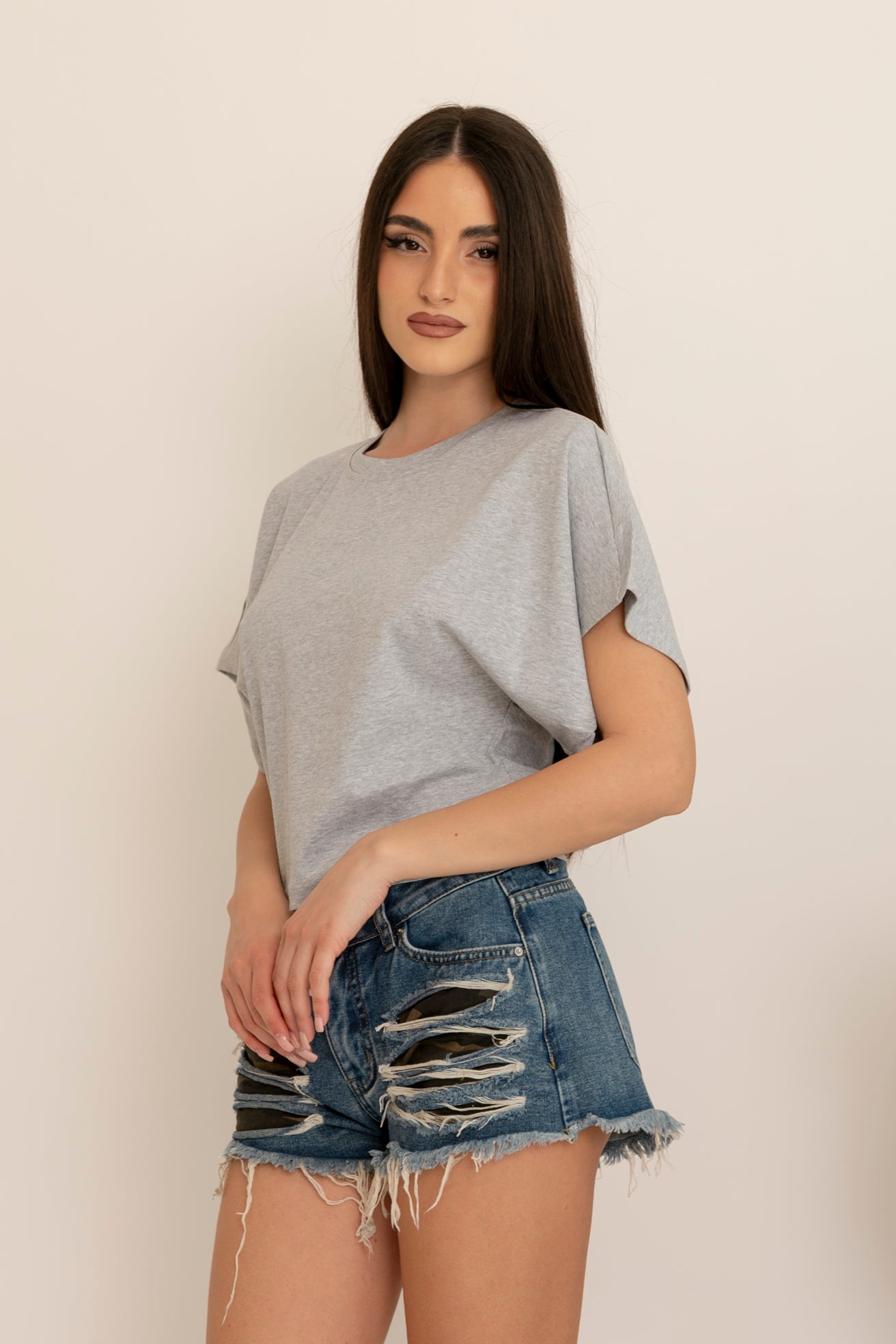T-shirt crop