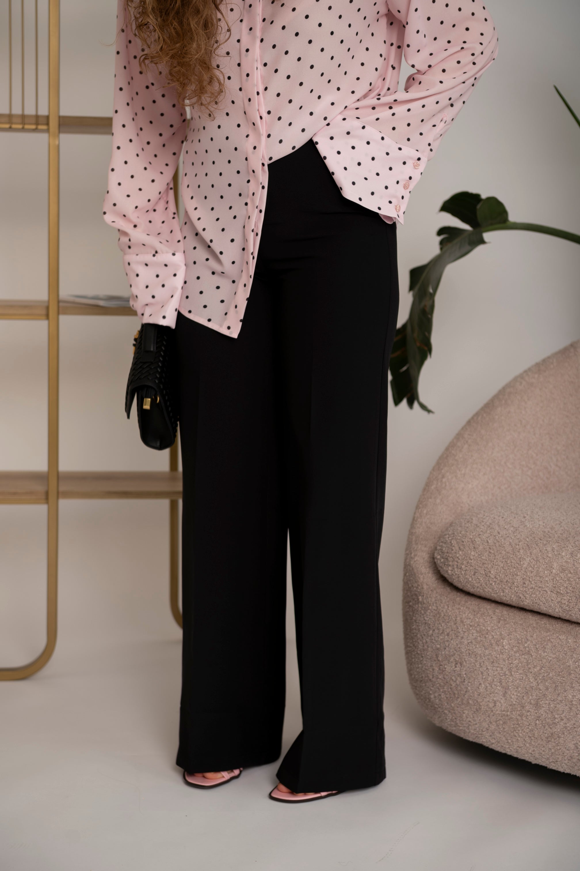 Pantalone palazzo vita alta