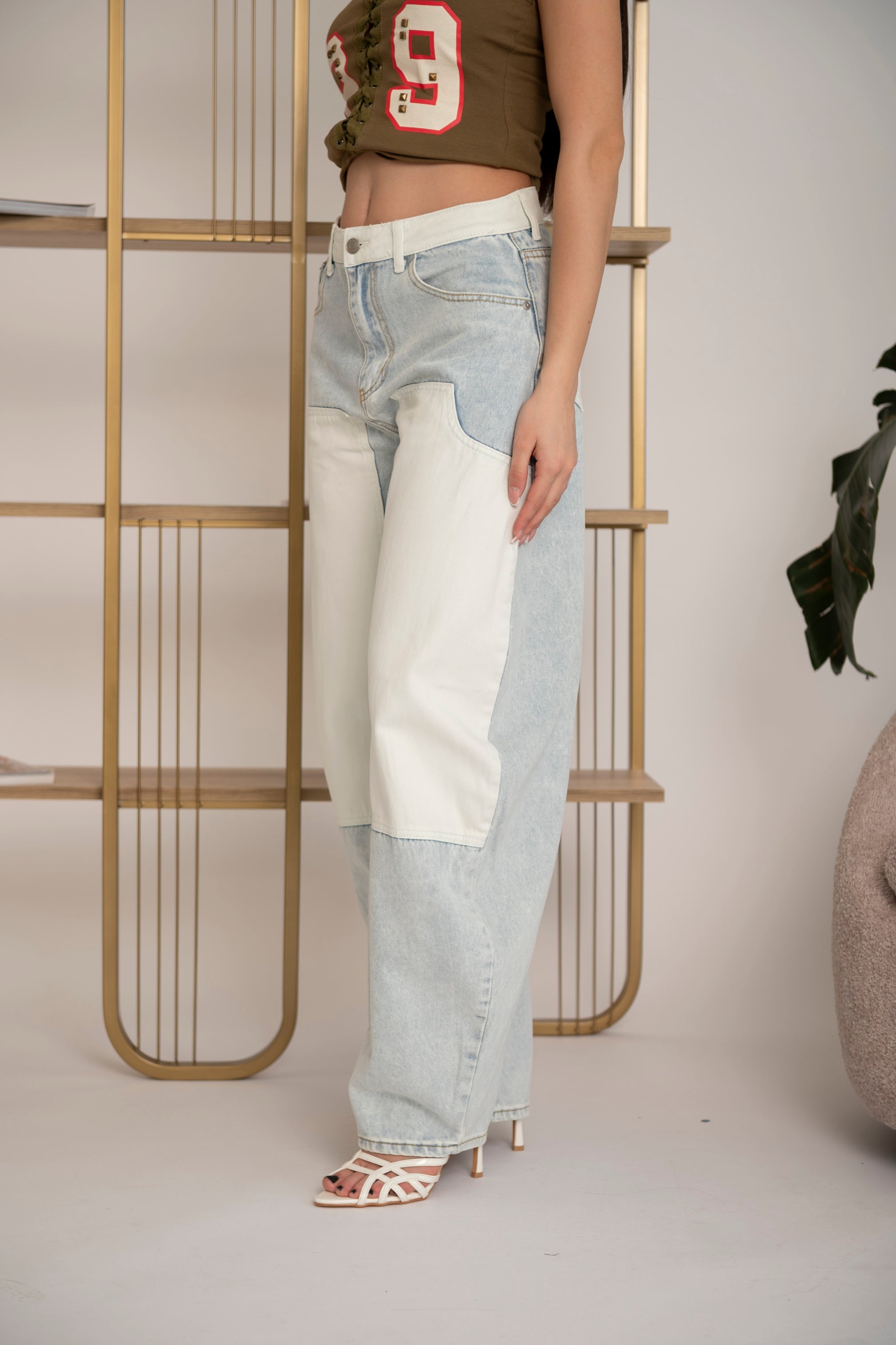 Jeans con tasconi