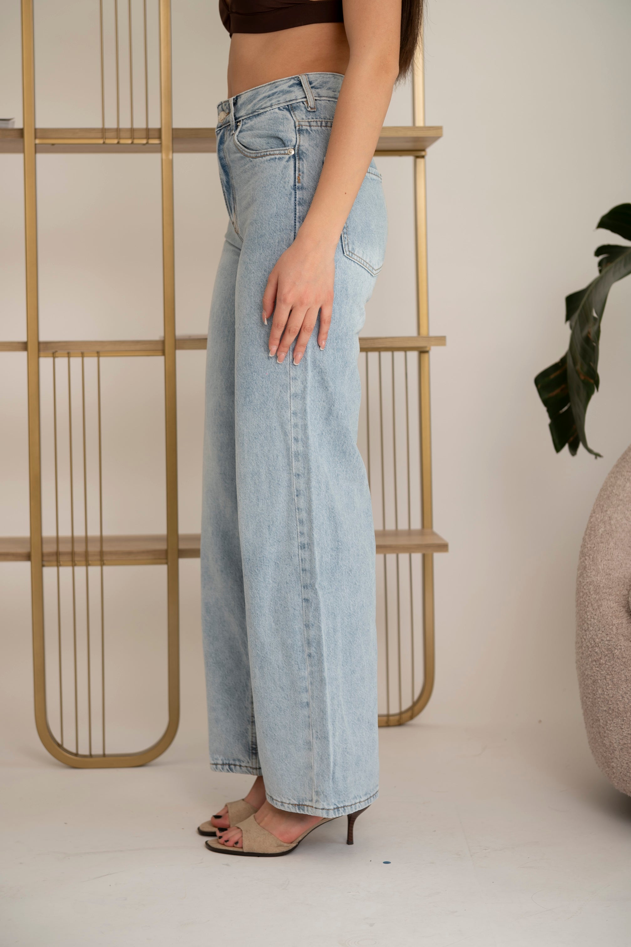 Jeans gamba dritta