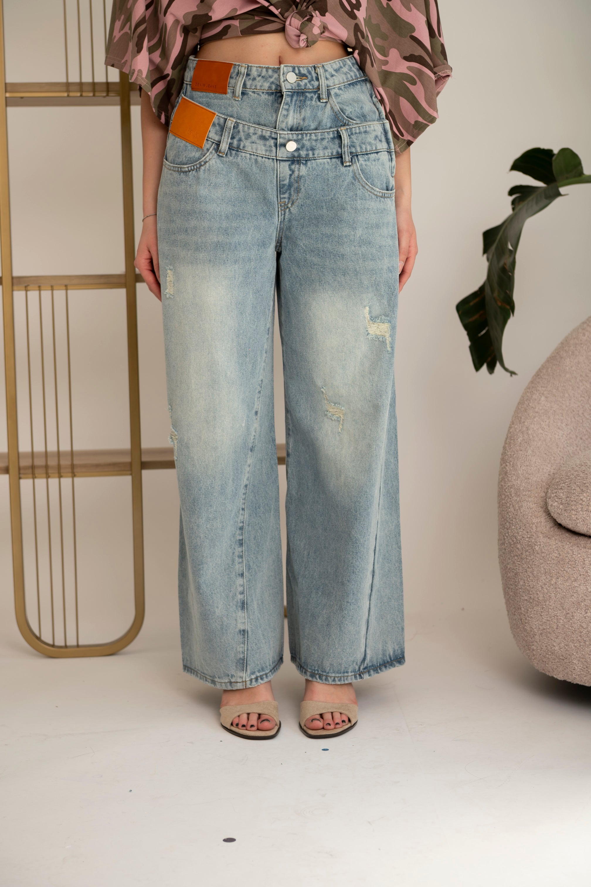 Jeans doppia vita