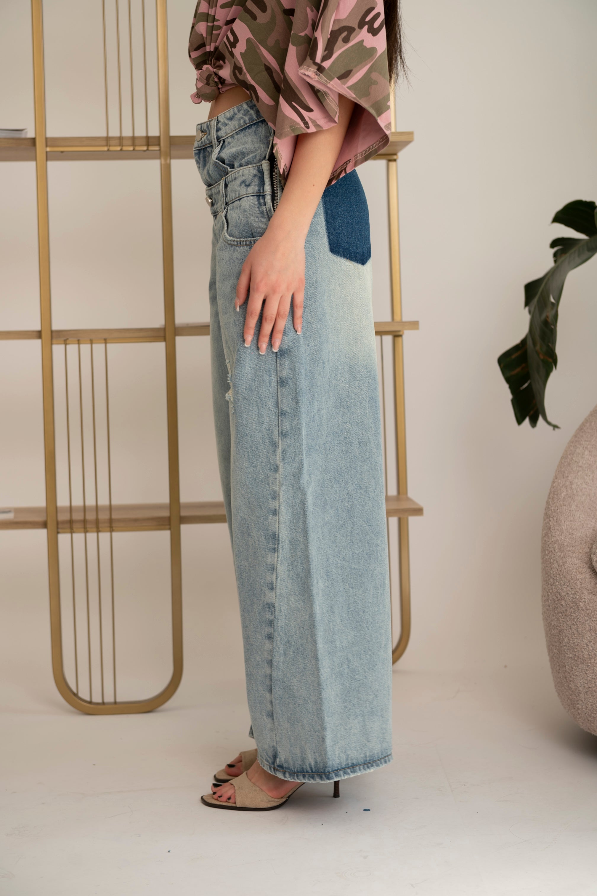 Jeans doppia vita