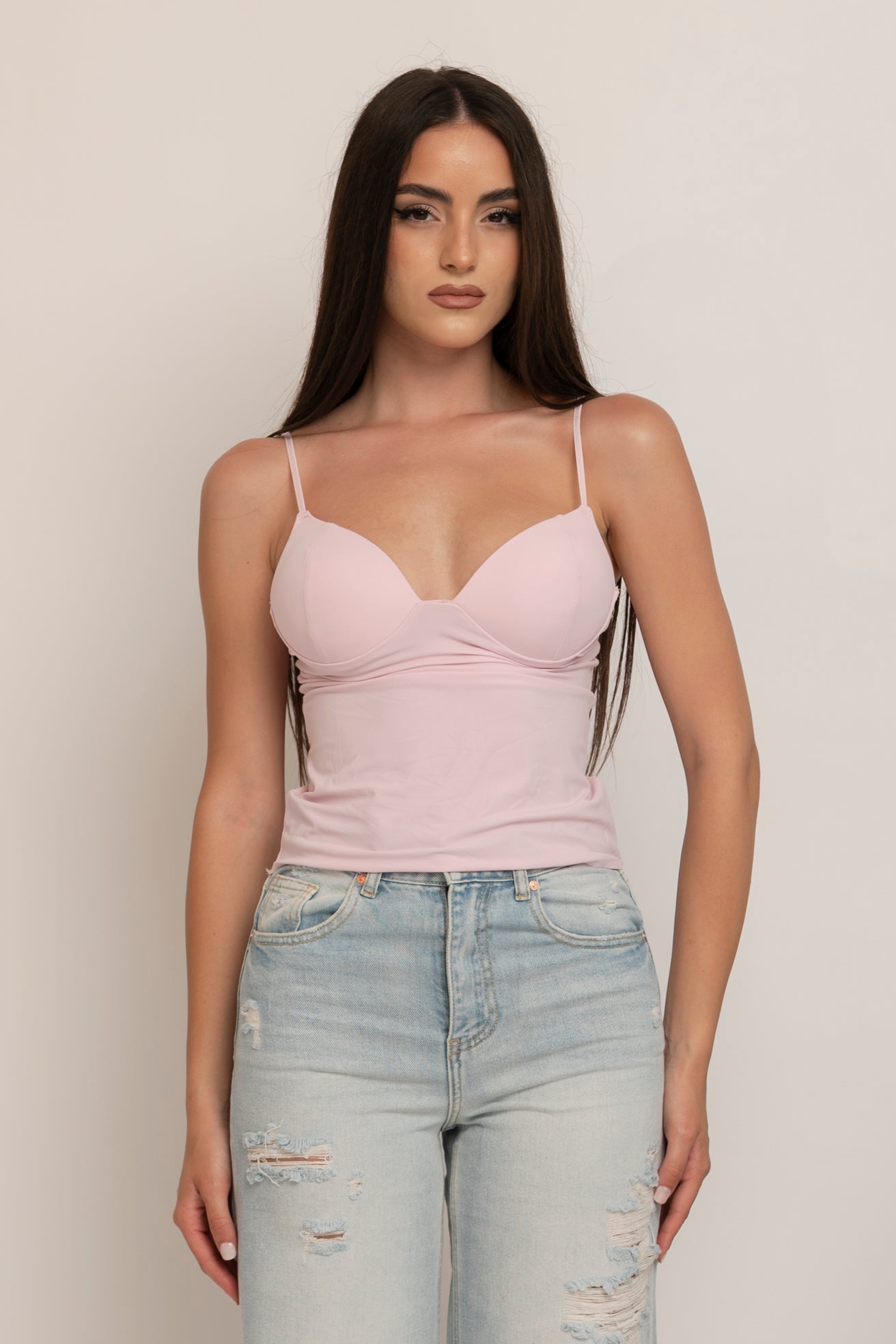Top triangolo skims