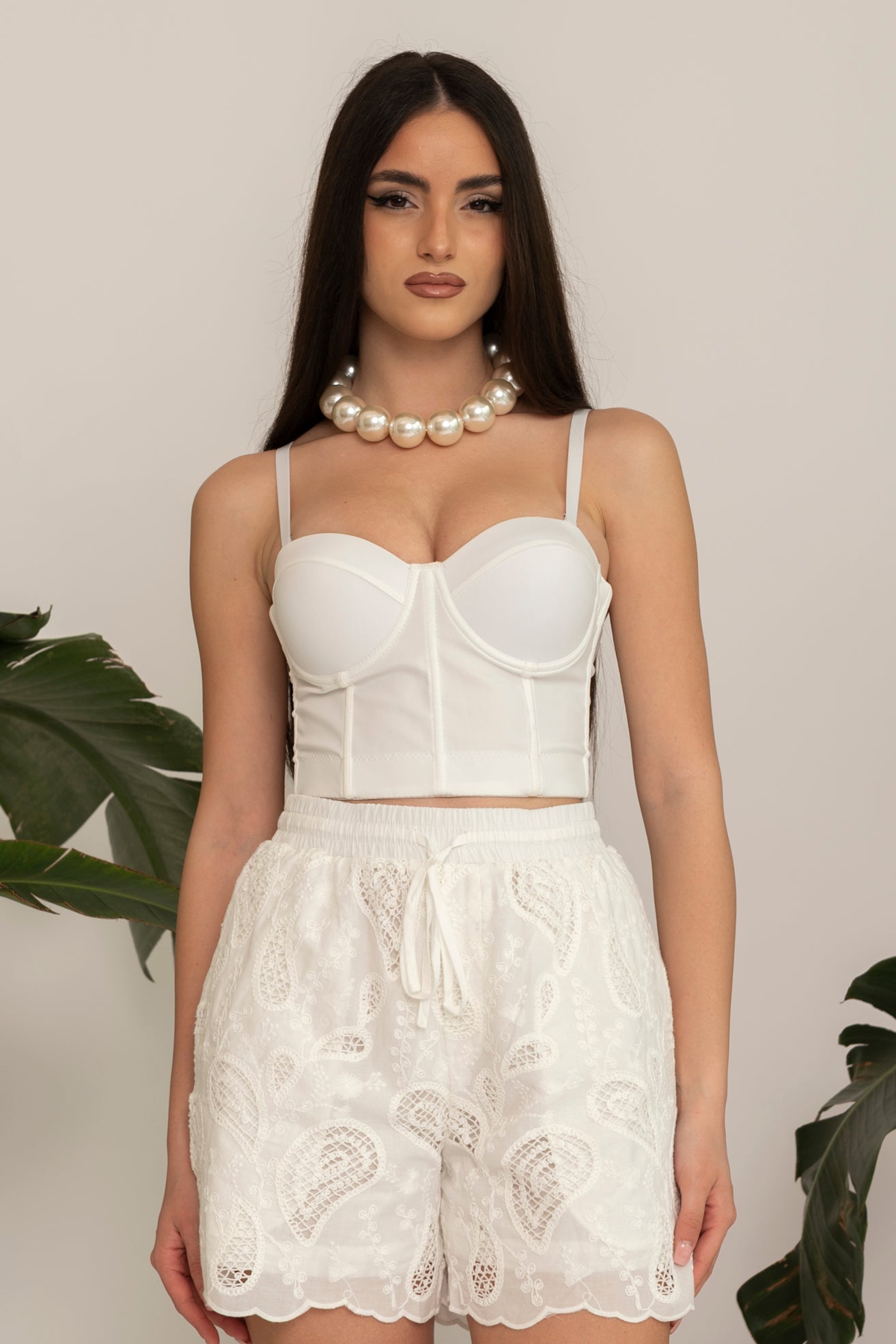 Corpetto white
