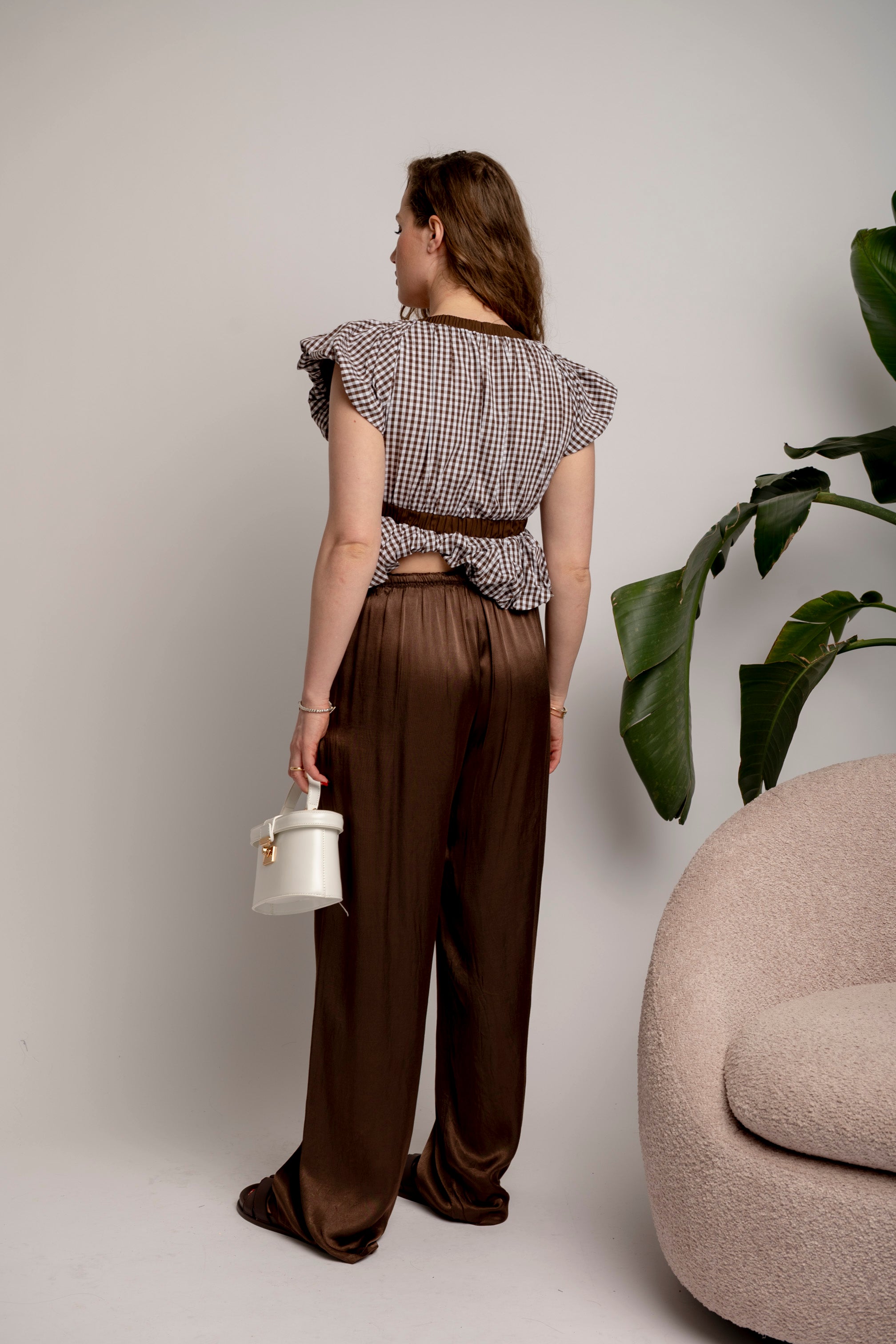 Top a quadri brown