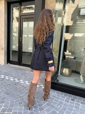 Giacca abito gessata