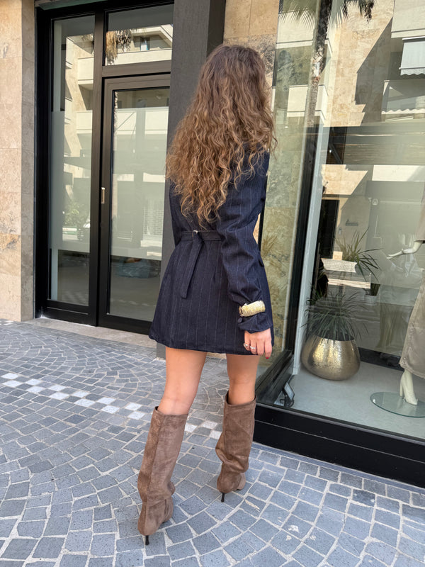 Giacca abito gessata