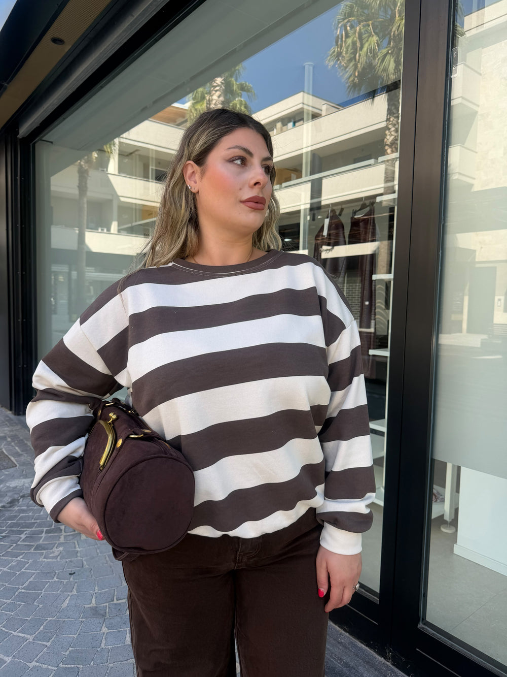 Felpa Ari curvy