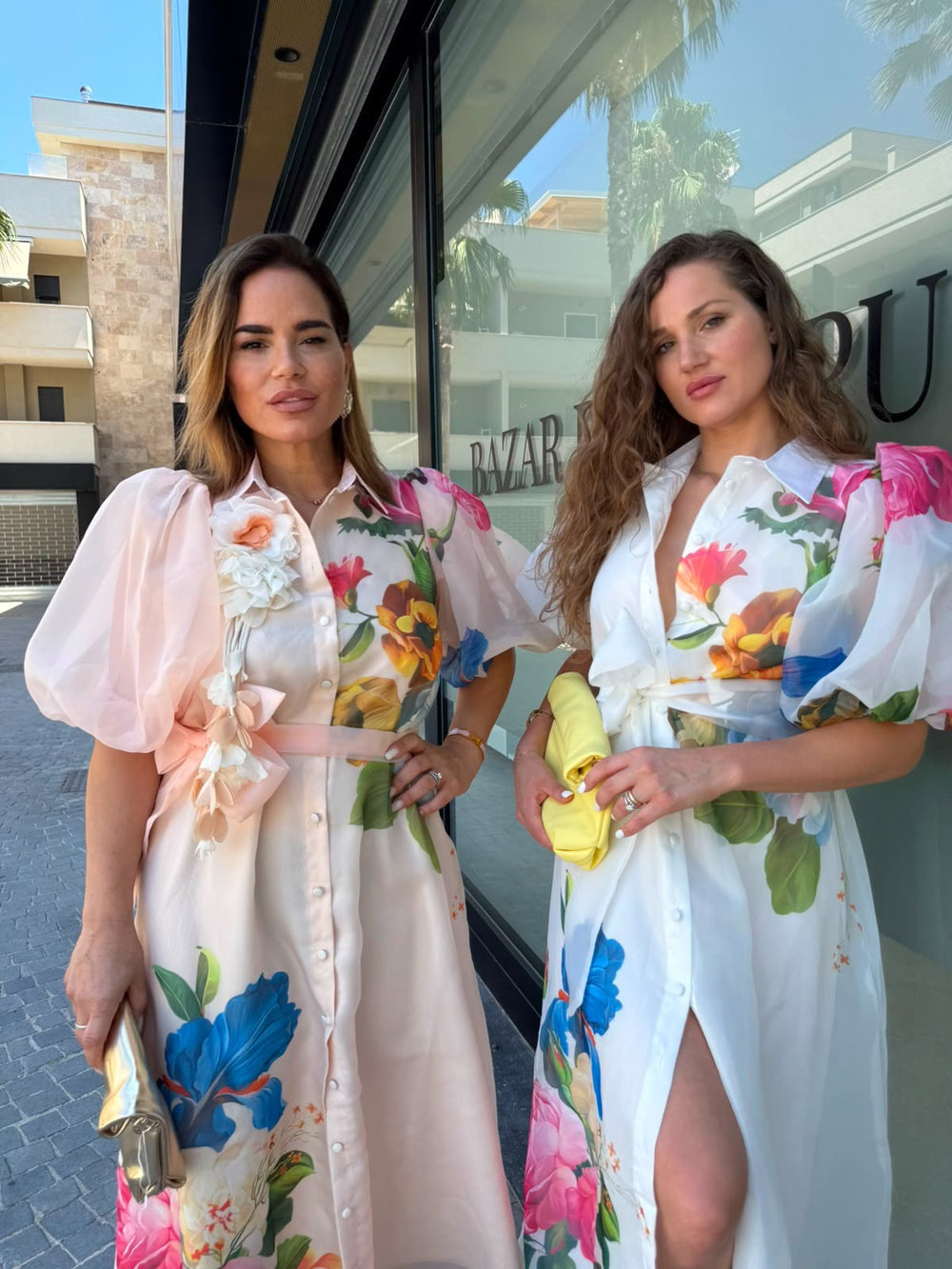 Abito camicia peonia
