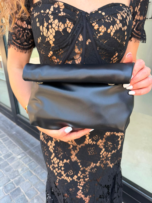 Pochette con risvolto