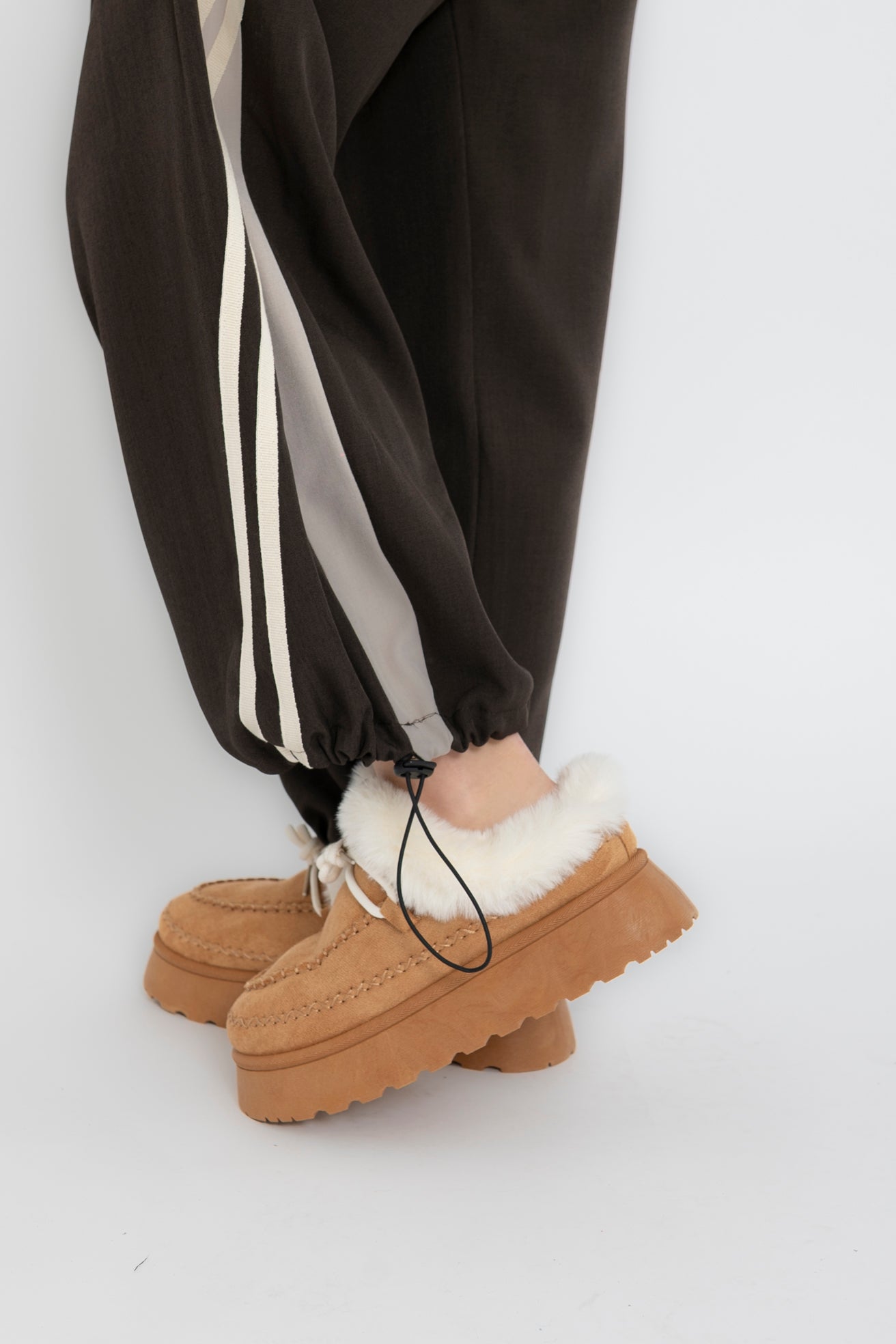 Ciabatta con pelliccia