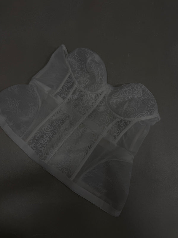 Corpetto romantico curvy