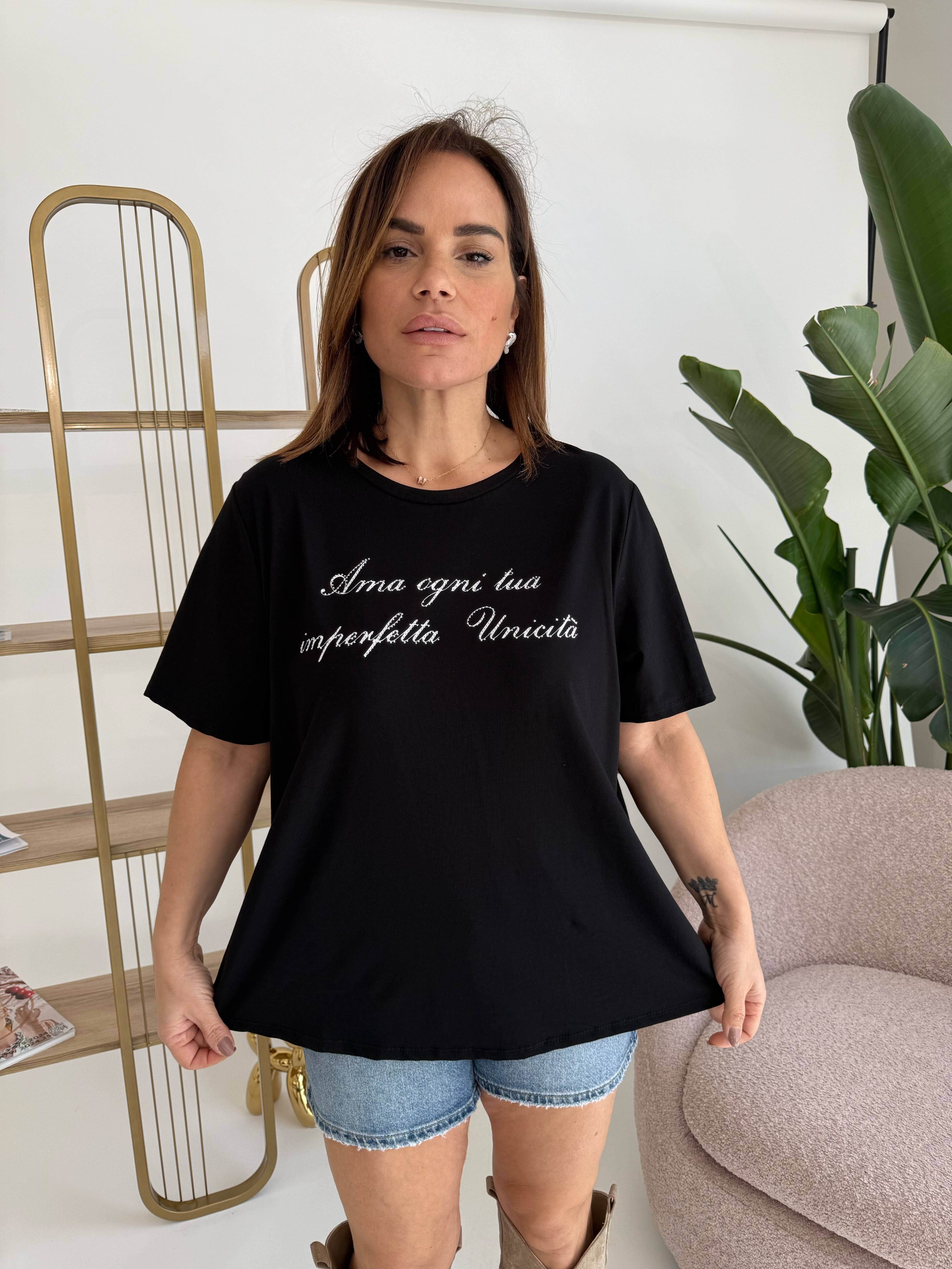 T-shirt Ama curvy