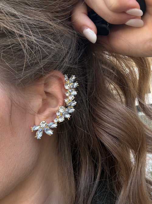 Ear cuff fiore