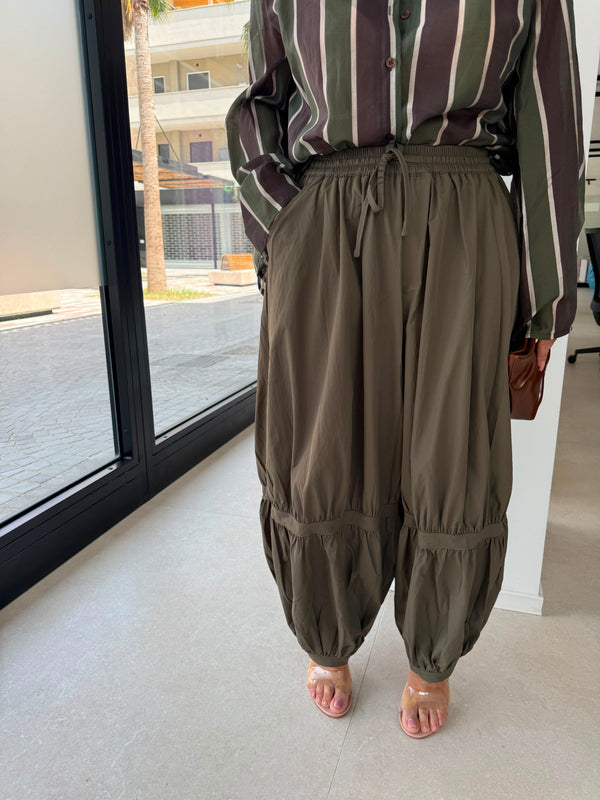 Pantalone ballon in cotone