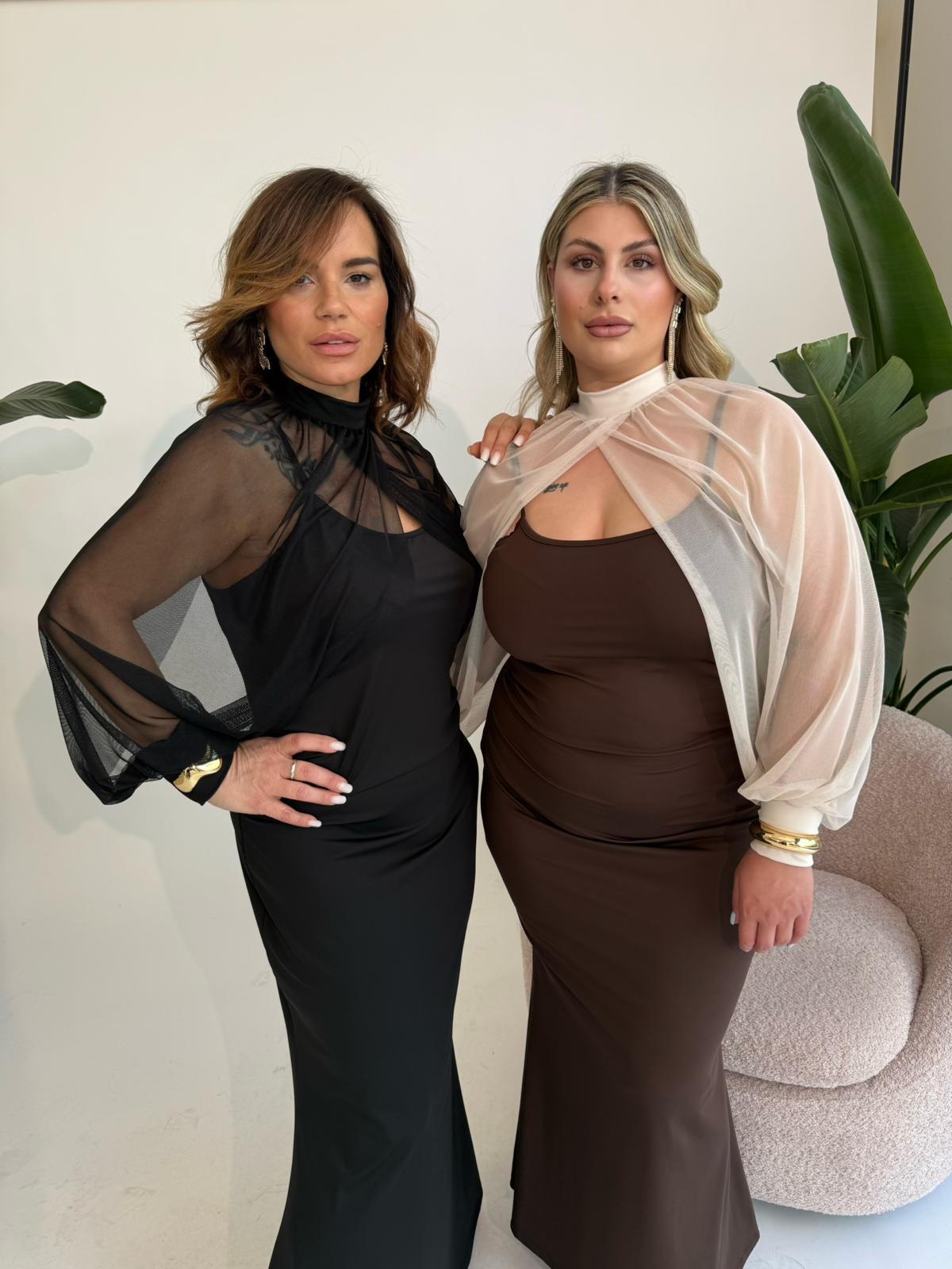 Abito in lycra bretelline curvy