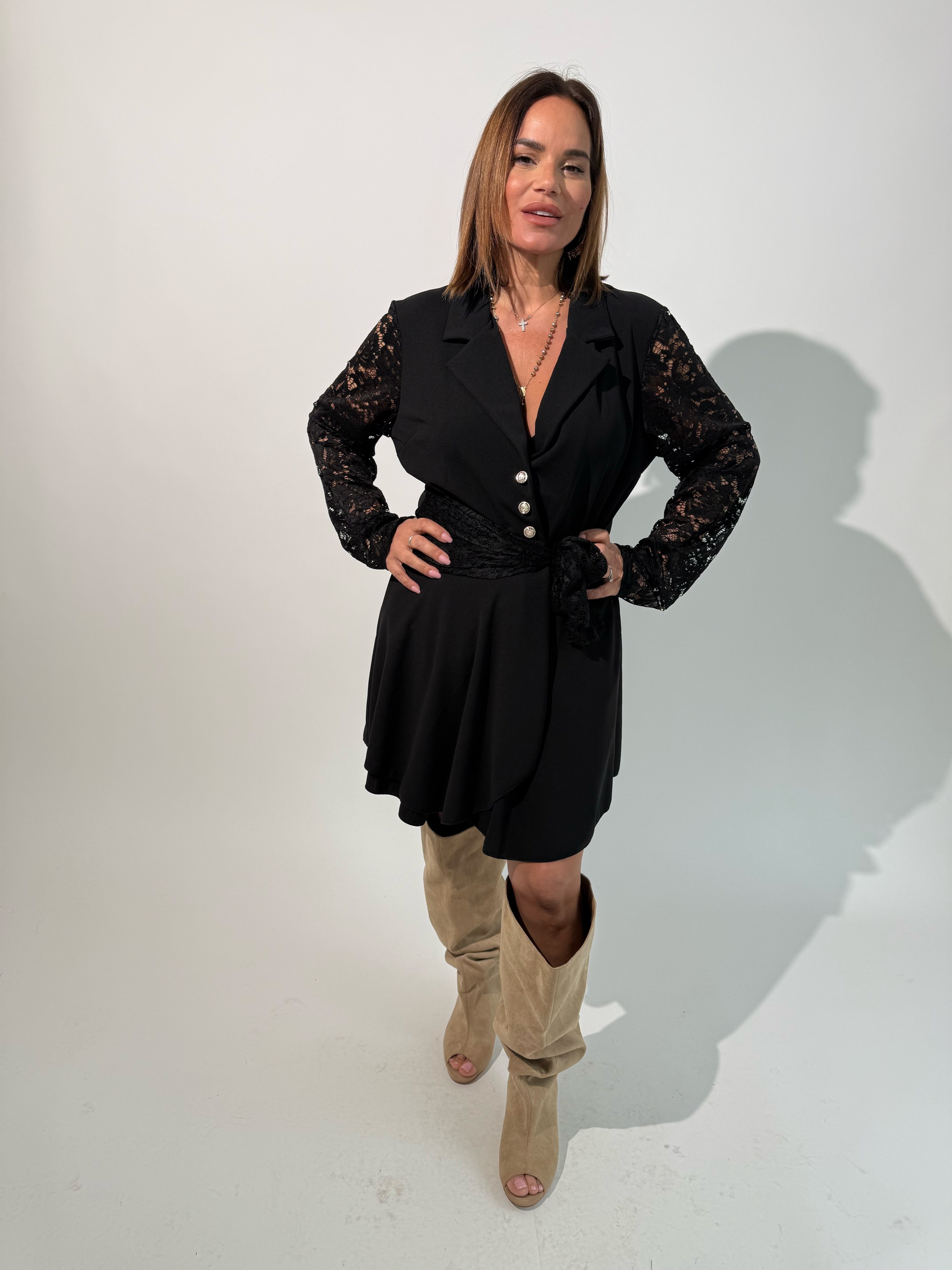 Tutina con merletto curvy