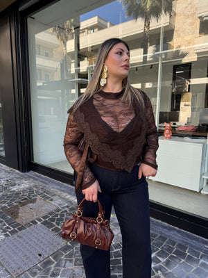 Maglia romantica curvy