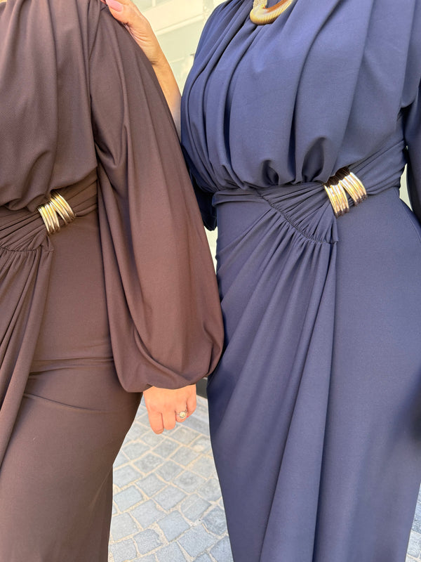 Abito lungo perla curvy