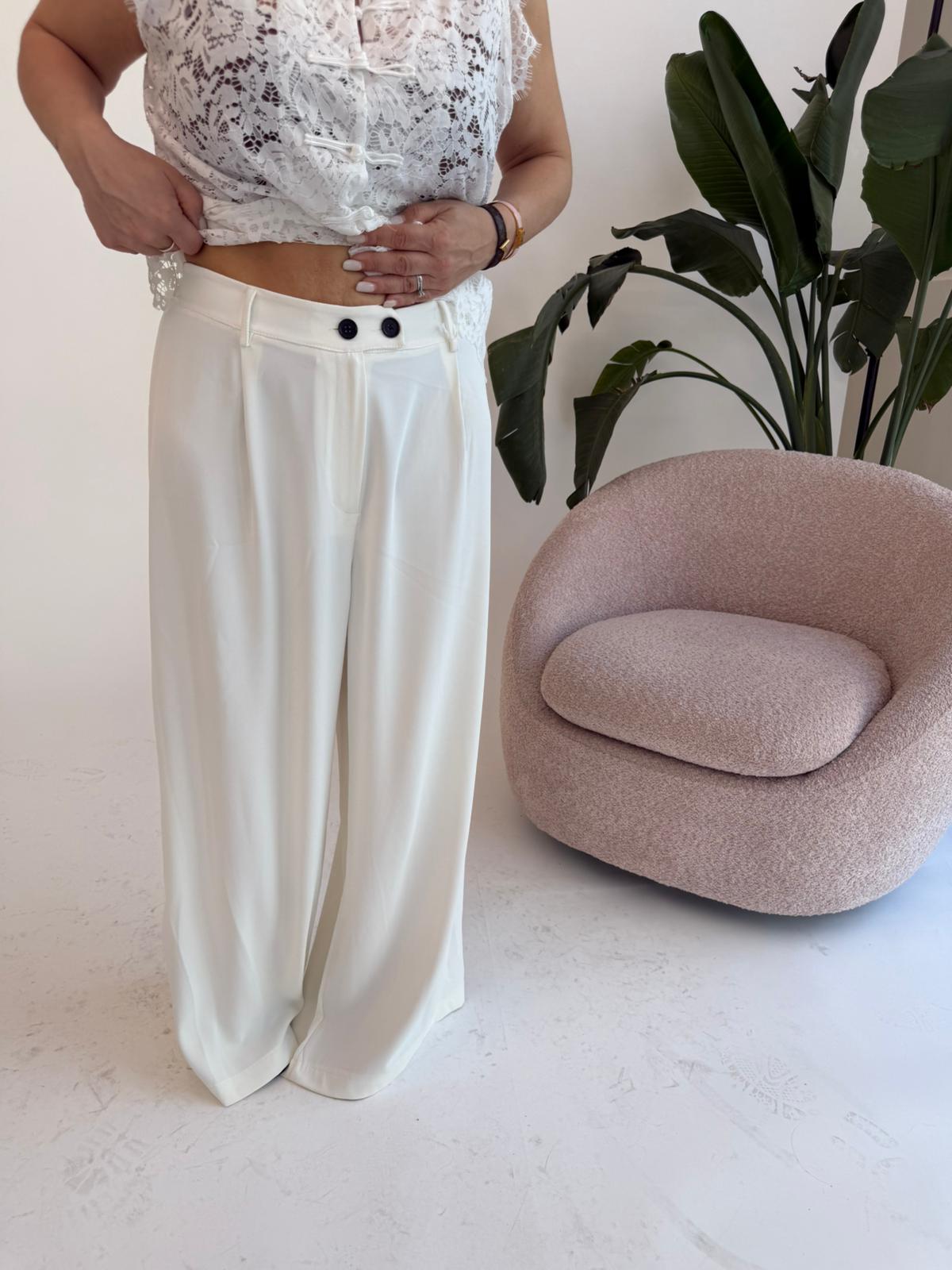 Pantalone palazzo curvy