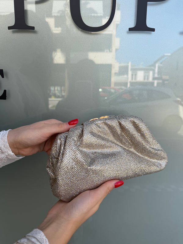 Pochette micro strass
