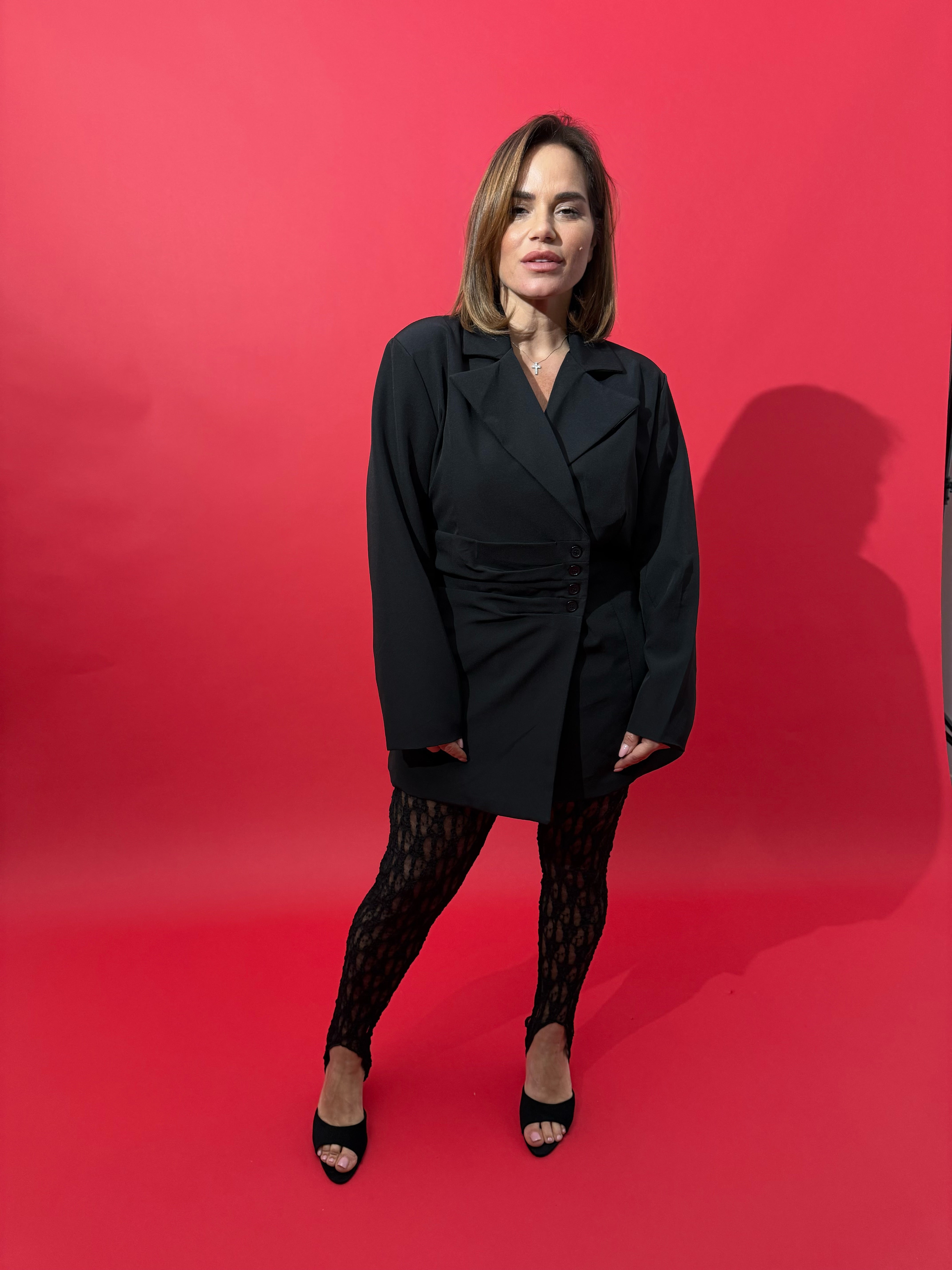 Abitino giacca con arriccio curvy