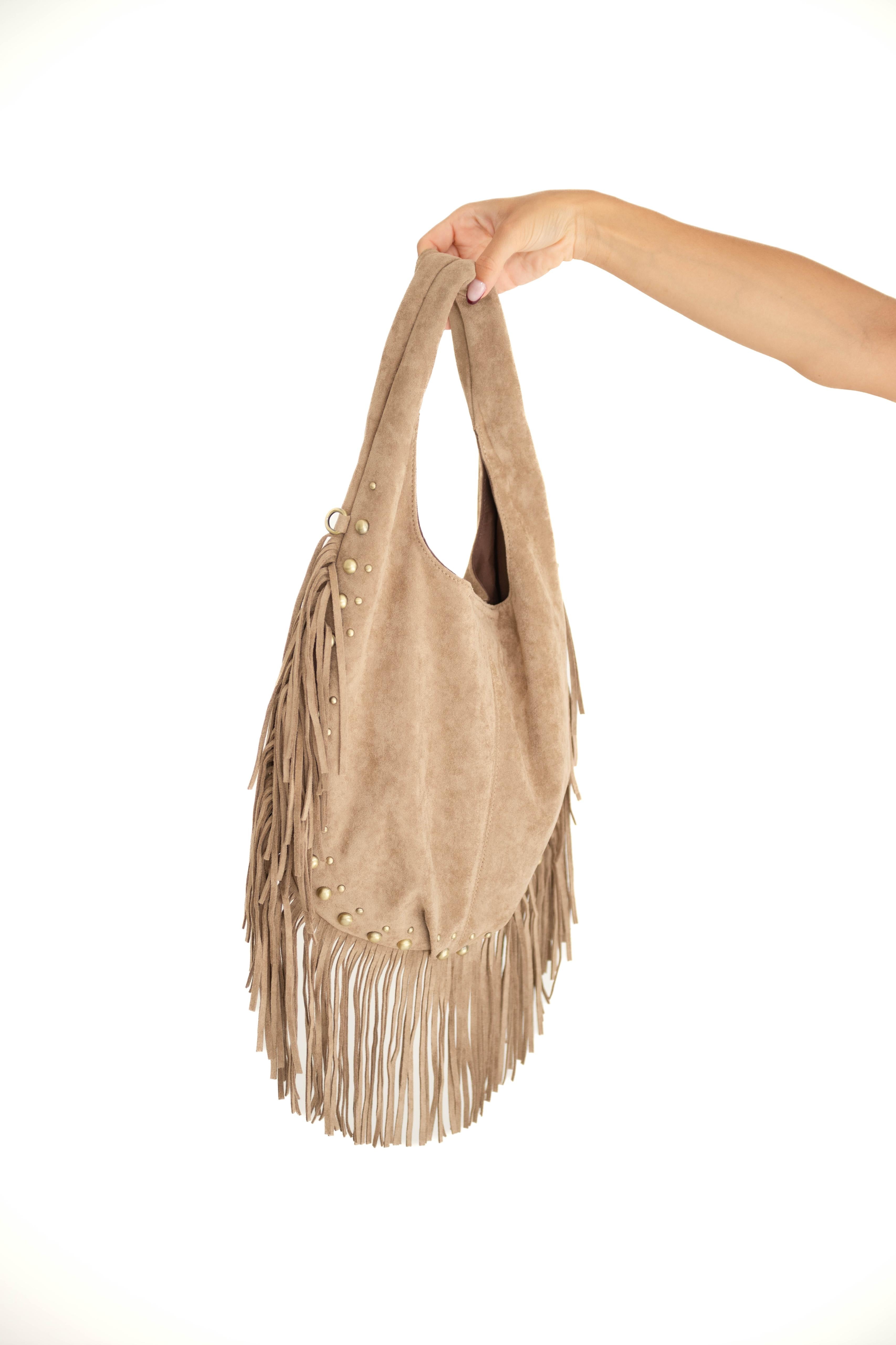 Borsa con frange