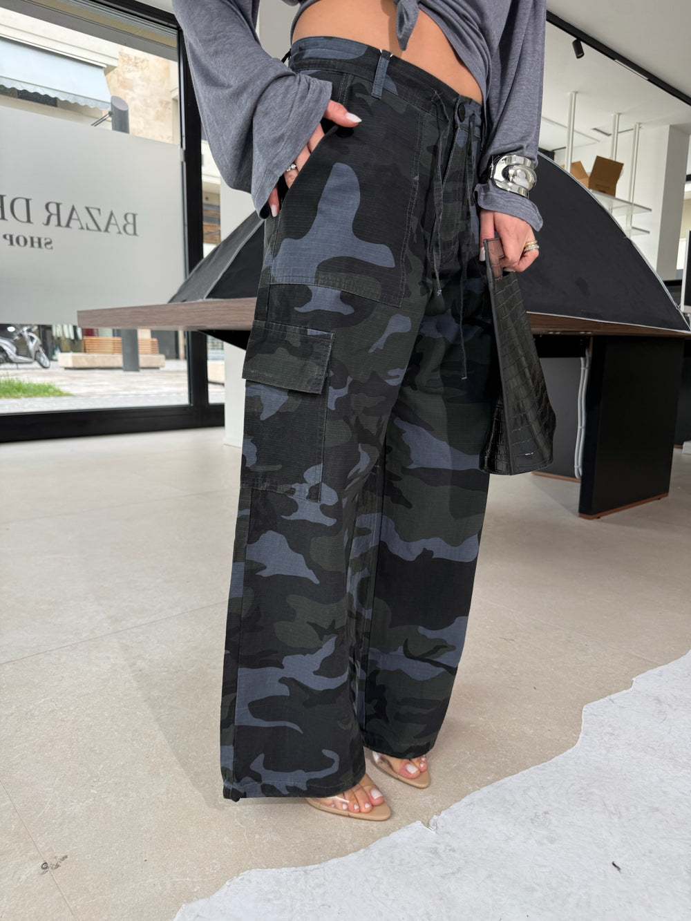 Pantalone mimetico camouflage