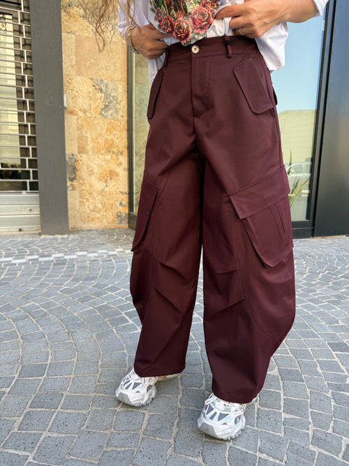 Pantalone ballon cargo
