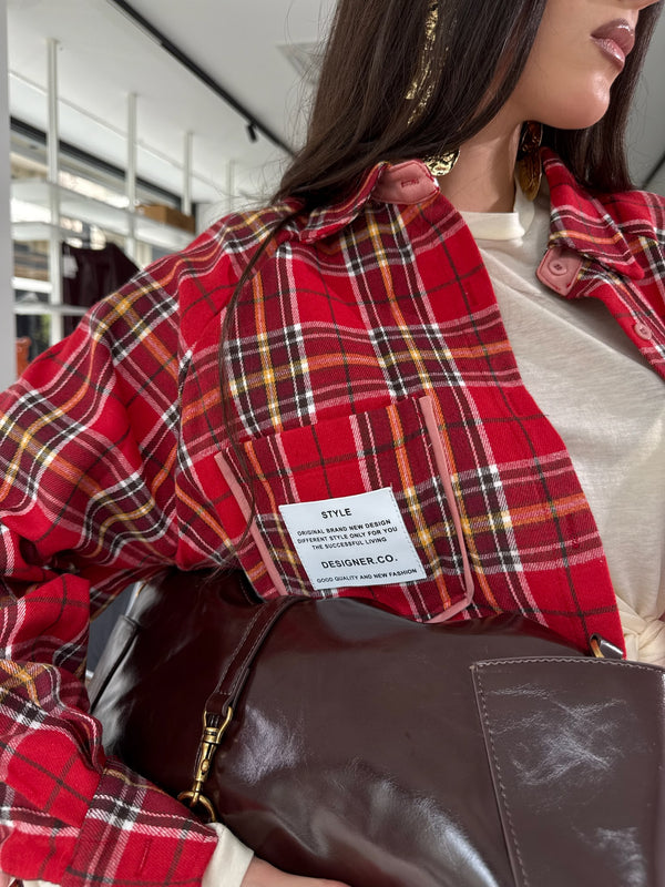 Camicia a quadroni red
