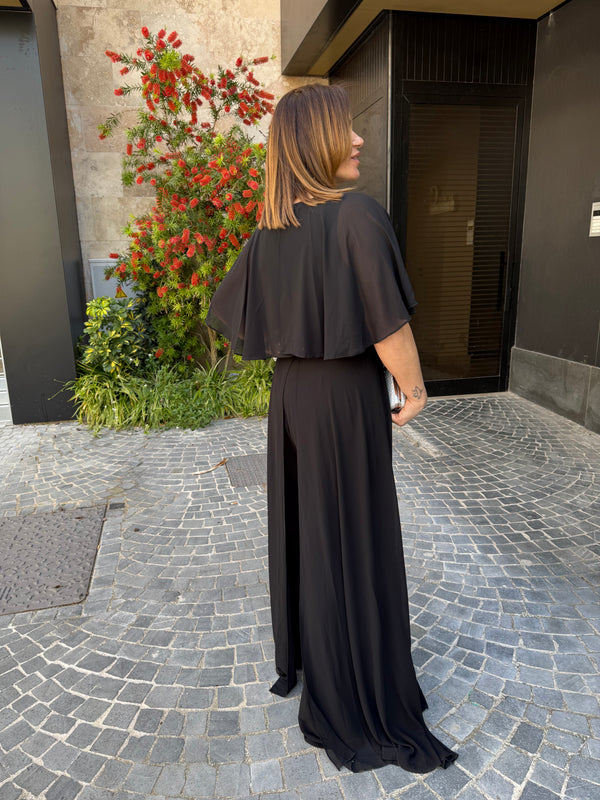 Tuta interna da cerimonia con veli curvy