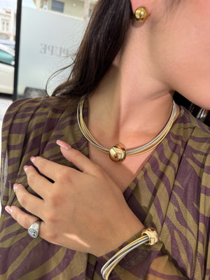 Set collana bracciale e orecchini