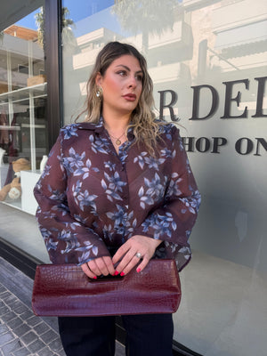 Camicia fantasia curvy