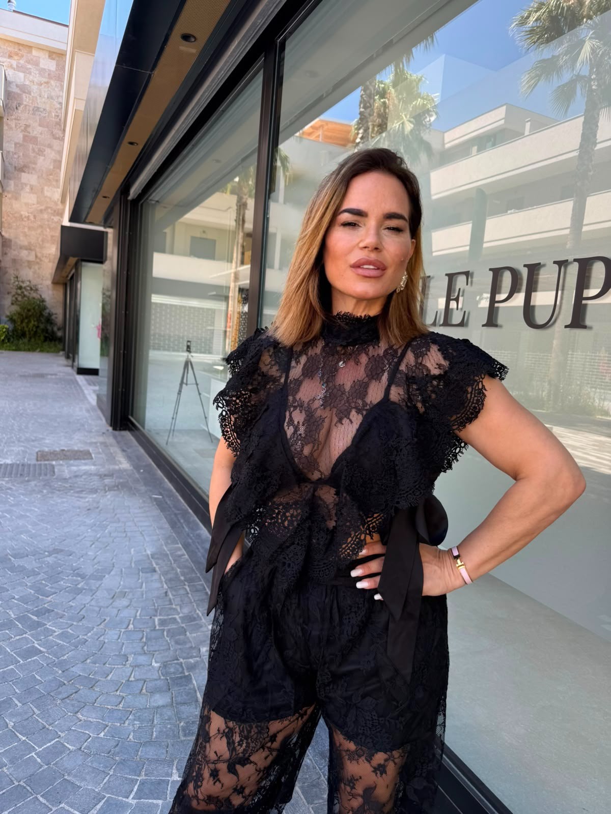Cordset in pizzo Maria