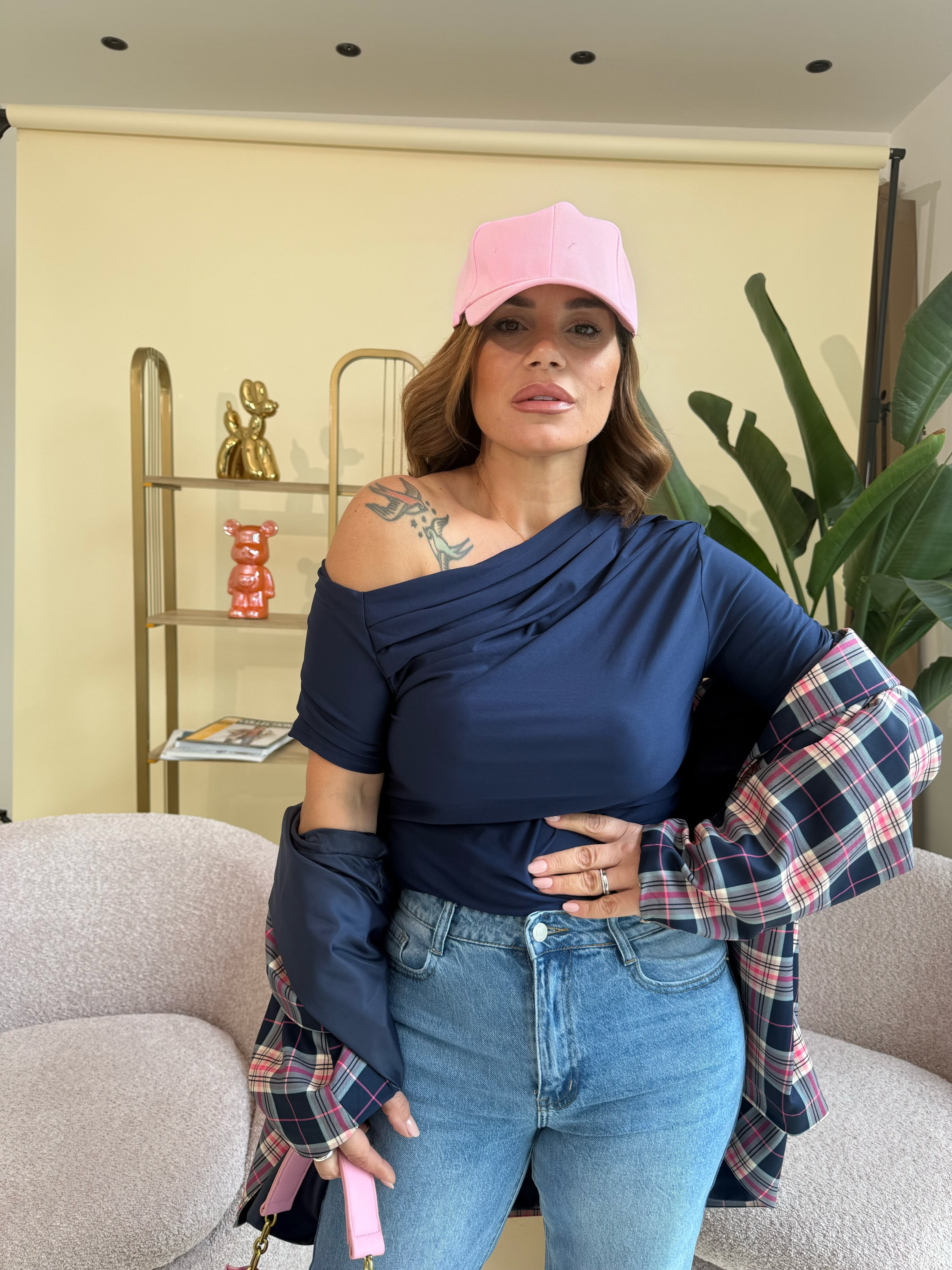 Body kim mezza manica curvy