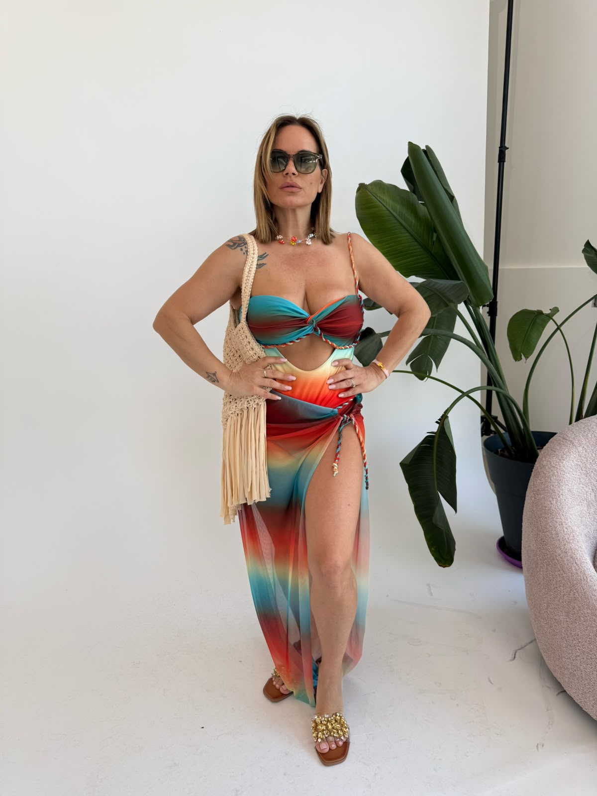 Costume tramonto curvy