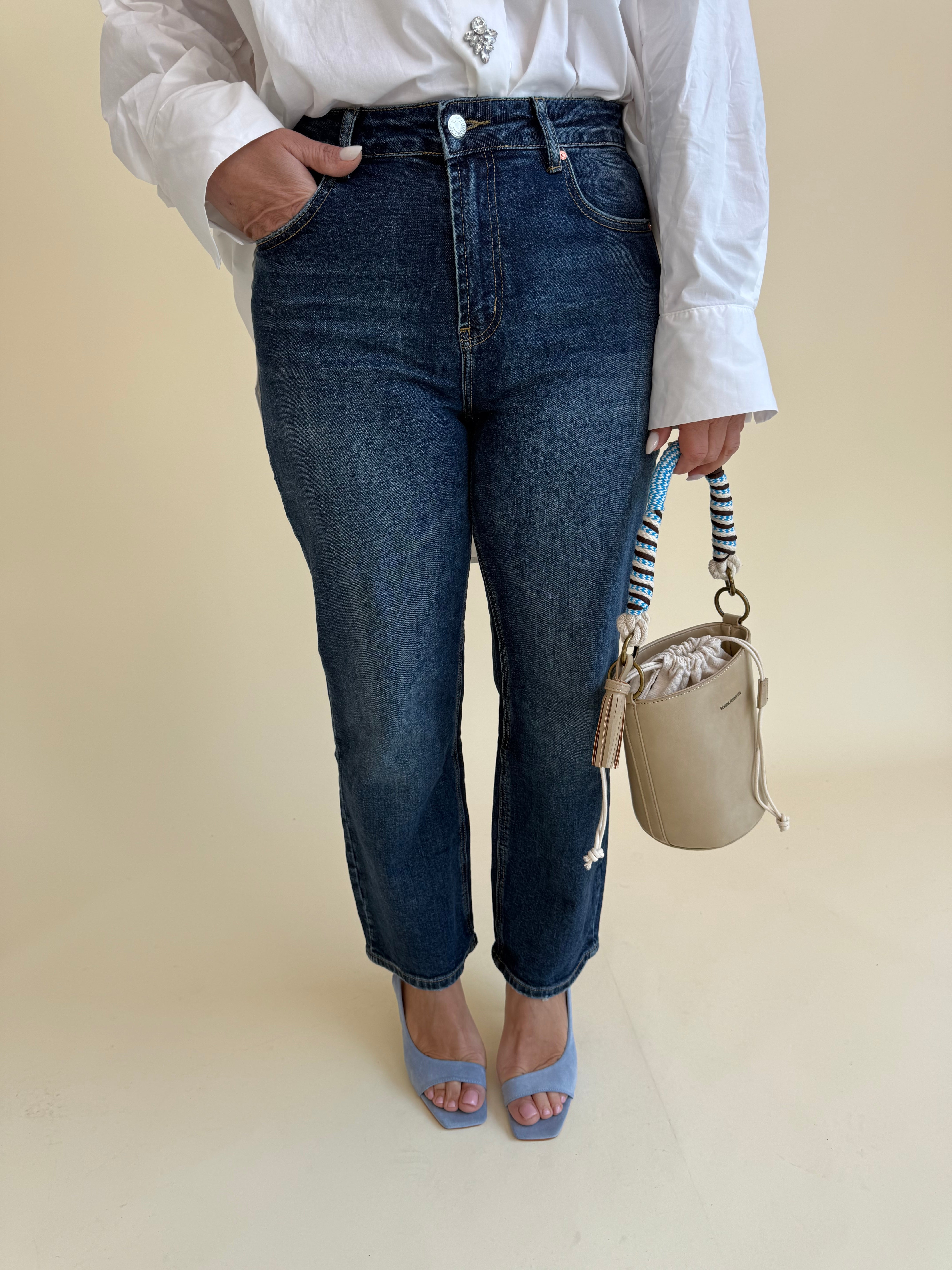 Jeans mom fit curvy