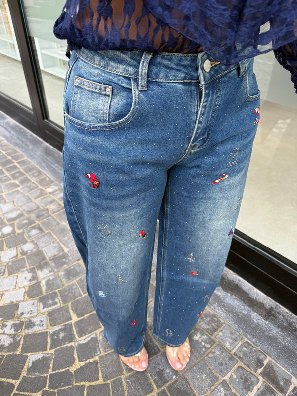 Jeans mom fit number curvy