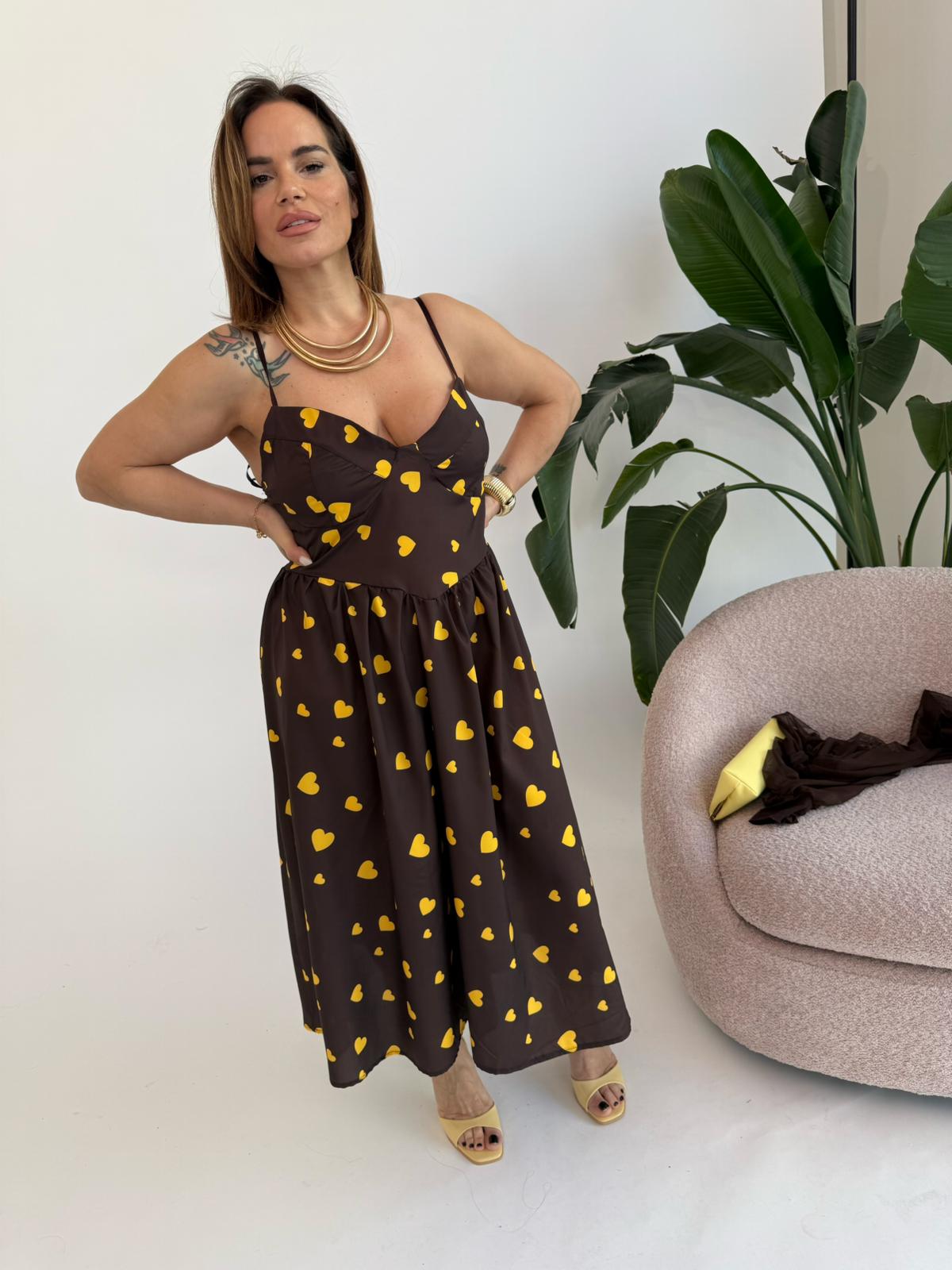 Abito cuori curvy
