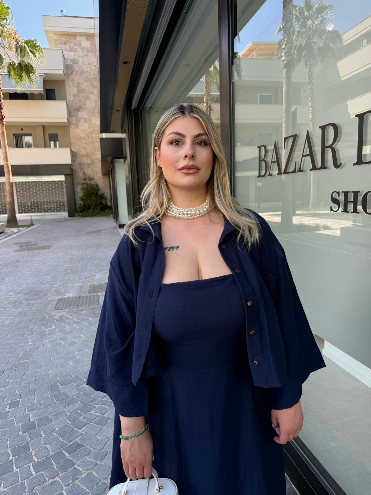 Abito con camicia curvy