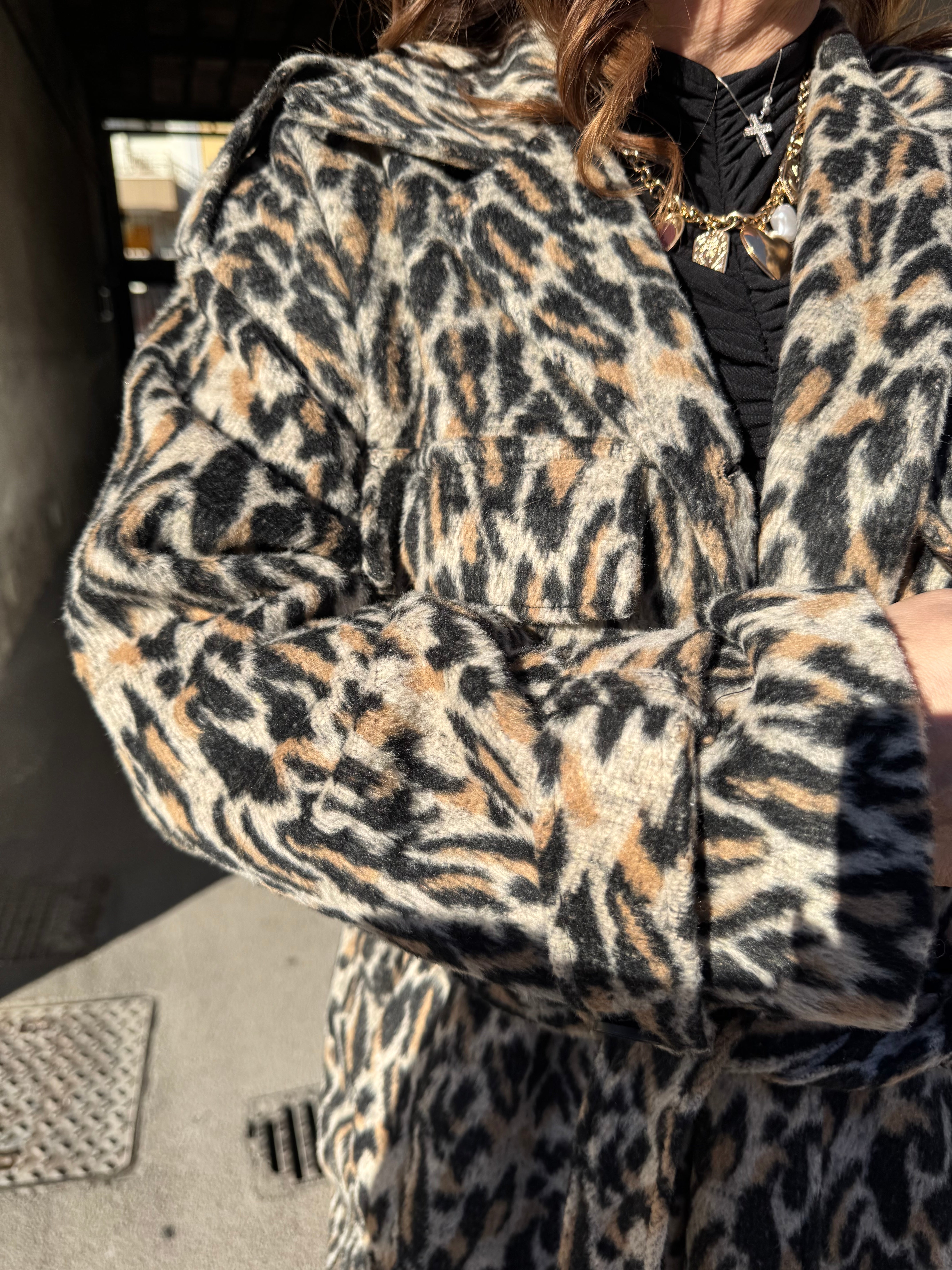 Cappotto animalier Lumina