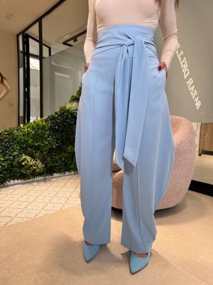 Pantalone ballon con fiocco