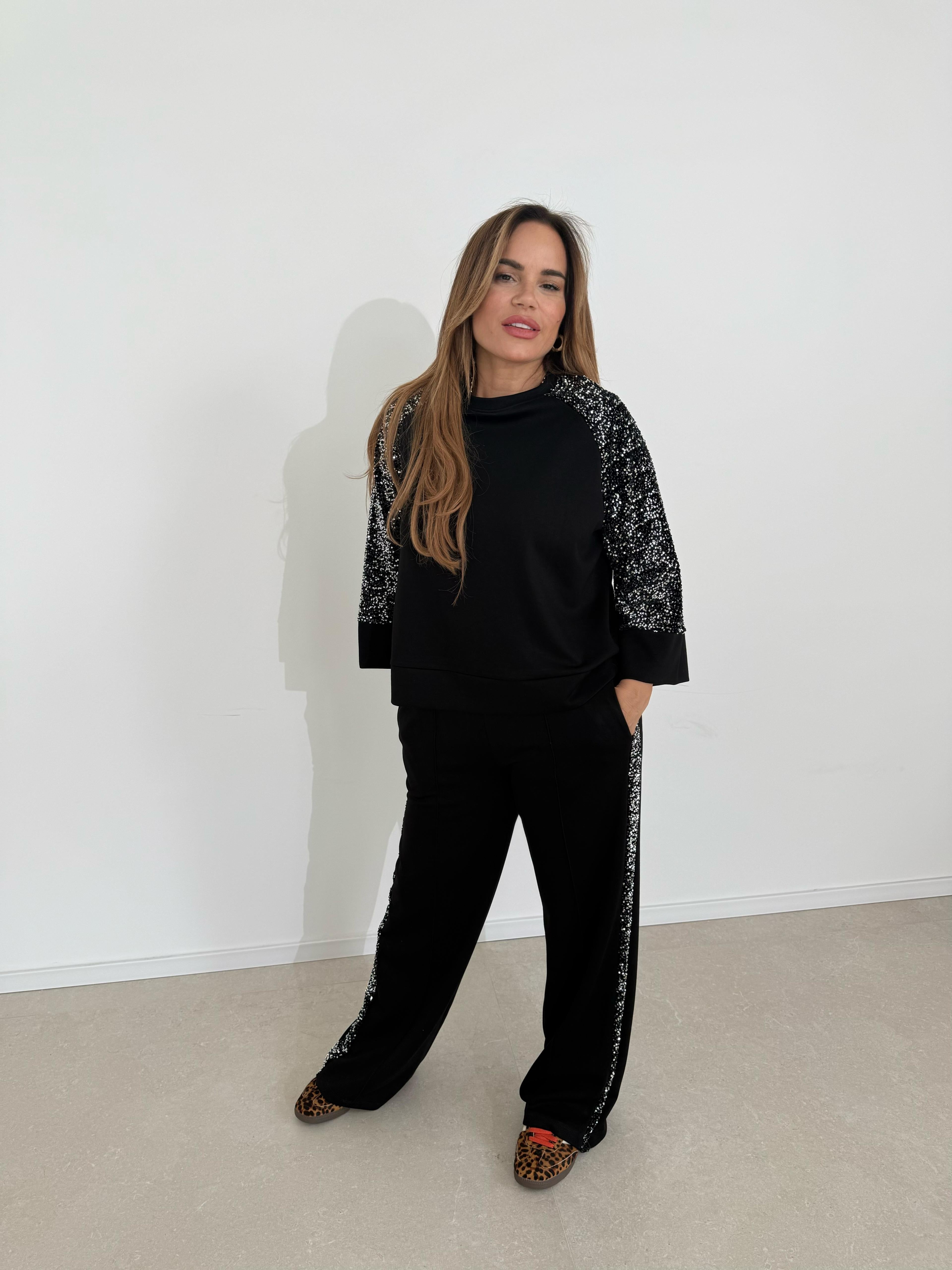 Cordset tuta paillettes