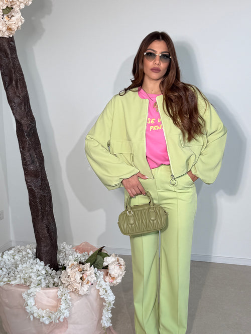 Cordset bomber e pantalone