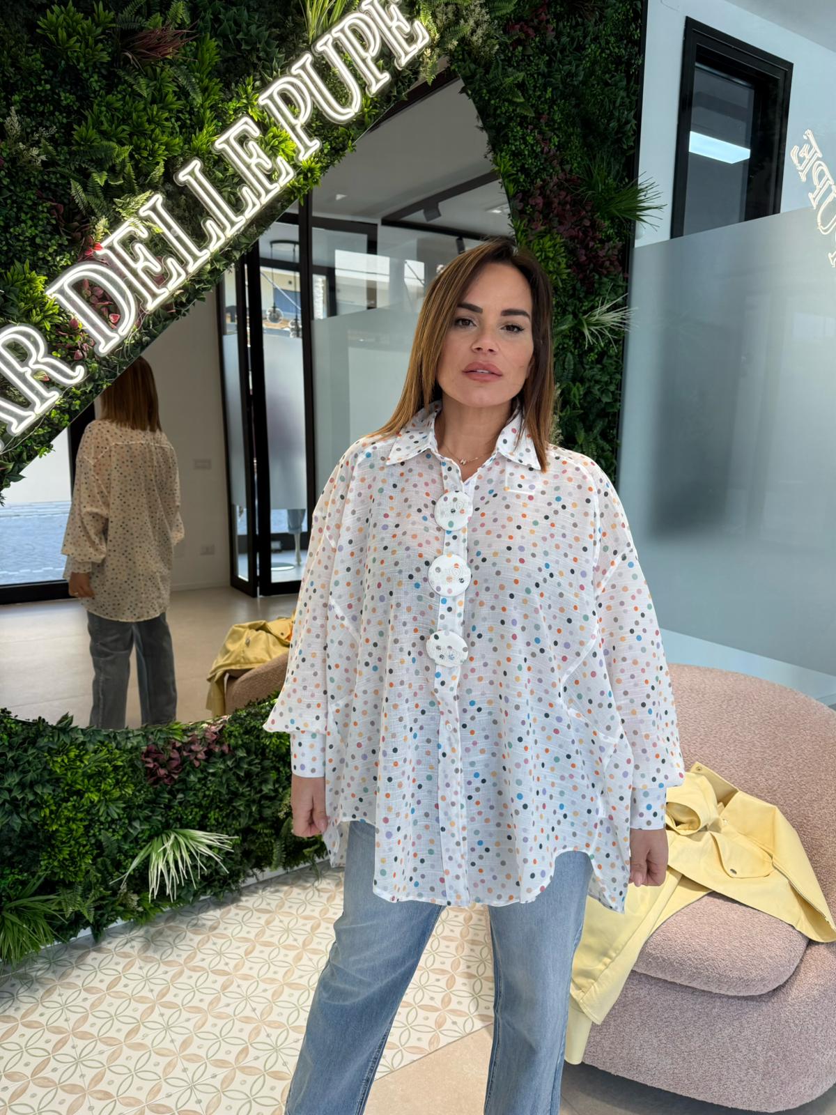 Camicia pois oversize