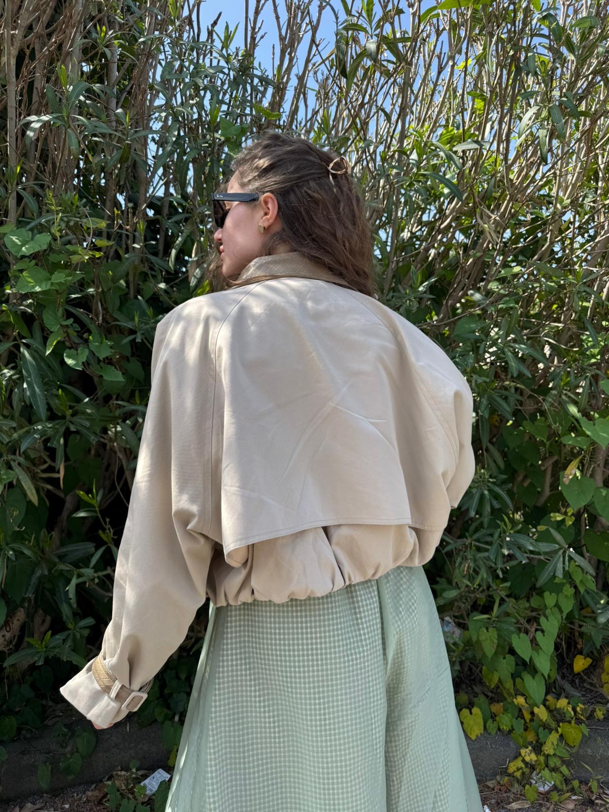 Trench crop con arriccio