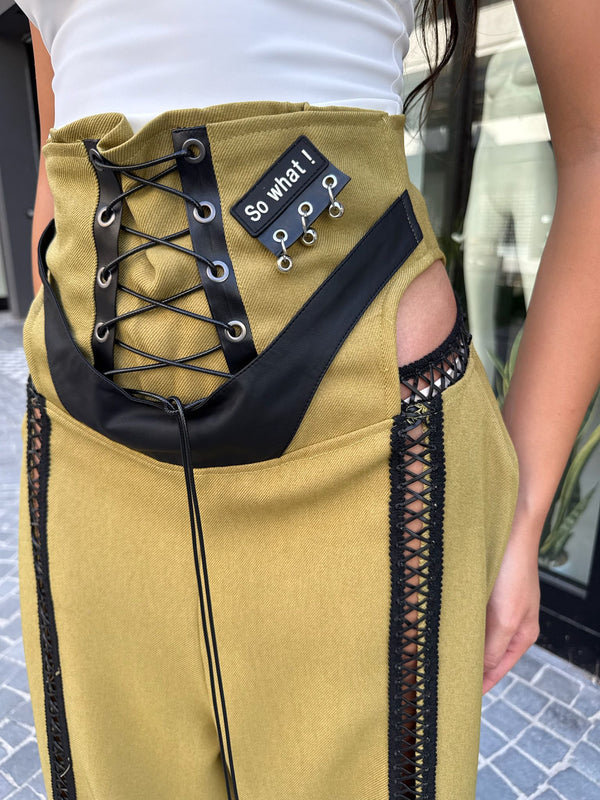 Pantalone corsetto